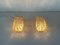 German Sconces in Glass from Limburg, 1960s 3