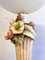 Lámpara de pie italiana vintage de porcelana, Imagen 10