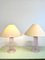 Vintage Lampen aus Glas, 2er Set 10