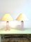 Vintage Lampen aus Glas, 2er Set 2