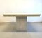 Vintage Travertine Dining Table 4