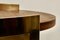 Tavolino da caffè in legno e ottone, Italia, anni '60, Immagine 5