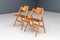 Beech and Plywood Folding Chairs by Egon Eiermann for Wilde & Spieth, 1952, Set of 18, Image 2