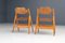 Beech and Plywood Folding Chairs by Egon Eiermann for Wilde & Spieth, 1952, Set of 18 4