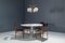Italian Dining Room Set with Table from Mangiarotti, Chairs from Gibelli and Lamp, Set of 6 2
