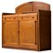 Art Deco Solid Oak and Coromandel Bar Cabinet, 1930s, Image 2