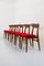 Chairs CH30 by Hans Wegner, Set of 3 5
