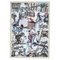 Gerrit Thomas Rietveld, Großes Gemälde, 2021, Getäfelte Acrylfarben und Tusche auf Druckpapier 1