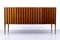 Large Italian Credenzas in Walnut and Mahogany by Paolo Buffa for Cassina, 1956, Set of 2 8