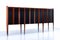 Large Italian Credenzas in Walnut and Mahogany by Paolo Buffa for Cassina, 1956, Set of 2 3