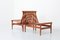 Danish 501 Lounge Chairs in Teak by Kai Lyngfeld Larsen from Søborg Møbelfabrik, 1950s, Set of 4 8