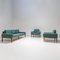 Italian Romantica Living Room Set in Walnut by Piero Ranzani for Elam, 1950s, Set of 3 2