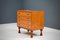 Small French Chest of Drawers in Walnut and Brass, 1960s 3