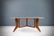 Sculptural Dining Table in Teak Brass and Glass by Ariberto Colombo, 1950s 2