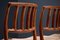 Danish Dining Chairs by Niels Otto Møller, 1960s, Set of 4 7