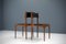Esszimmerstühle aus Eiche und Kunstleder von Giuseppe Gibelli, 1962, 4er Set 5