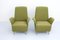 Italian Lounge Chairs in Fabric and Brass from I.S.A., 1960s, Set of 2, Image 6