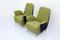 Italian Lounge Chairs in Fabric and Brass from I.S.A., 1960s, Set of 2, Image 3