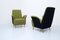 Italian Lounge Chairs in Fabric and Brass from I.S.A., 1960s, Set of 2 7