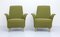 Italian Lounge Chairs in Fabric and Brass from I.S.A., 1960s, Set of 2, Image 2