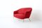 Italienisches 3-Sitzer Sofa aus Messing und Stoff, 1960er 3