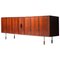 Danish Sideboard in Rosewood and Metal by Arne Vodder by for Sibast Møbler, 1960s 1