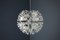 Lámpara de araña Dandelion Sputnik austriaca de Emil Stejnar para Rupert Nikoll, 1955, Imagen 2