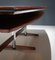 Danish Boat-Shaped Dining Table in Rosewood and Metal, 1960s 7