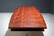 Danish Boat-Shaped Dining Table in Rosewood and Metal, 1960s, Image 4