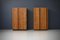 Cabinets in Beech and Brass by Stefano D’Amico, 1974, Set of 2, Image 3