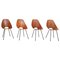 Medea Dining Chairs by Vitori Nobili for Brothers Tagliabue, 1955, Set of 4, Image 1