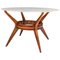 Italian Dining Table in Marble and Wood by Ariberto Colombo, 1950s, Image 1