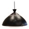 Lámpara colgante italiana en negro de Stilnovo, años 60, Imagen 1