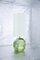 Italienische Prisma Tischlampe aus grünem Murano Glas 3