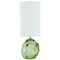 Italienische Prisma Tischlampe aus grünem Murano Glas 1