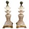 Italian Table Lamp in Rocca Crystal and Brass, Image 1
