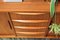 Danish Sideboard in Teak with Sliding Doors and Drawers 13