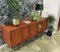 Danish Sideboard in Teak with Sliding Doors and Drawers 10