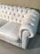 Italian Chesterfield Style Sofa in Leather, 1980s, Image 7