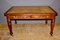 English Double-Sided Flat Desk in Mahogany, 1880 13