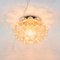 Very Large Mid-Century German Amber Bubble Glass Flush Mount or Ceiling Lamp by Helena Tynell for Limburg, 1970s, Image 6