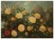 Bodegón de flores, escuela italiana, Italia, óleo sobre lienzo, enmarcado, Imagen 2