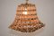 Vintage Italian Bamboo Ceiling Lamp, 1960s, Image 6