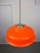 Space Age Pendant Lamp in Orange, Image 7