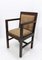 Art Deco Moroccan Armchairs in Carved Pine, 1930, Set of 4 4