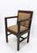 Art Deco Moroccan Armchairs in Carved Pine, 1930, Set of 4, Image 4
