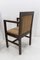 Art Deco Moroccan Armchairs in Carved Pine, 1930, Set of 4 5