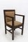 Art Deco Moroccan Armchairs in Carved Pine, 1930, Set of 4 3