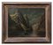 The Lake Painting, French School, Italy, Oil on Canvas, Framed, Image 2