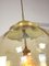 Mid-Century Globe Pendant in Yellow Glass and Brass, Image 10